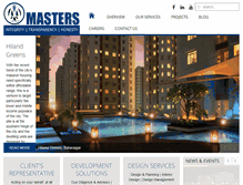 Tablet Screenshot of masterspmc.com